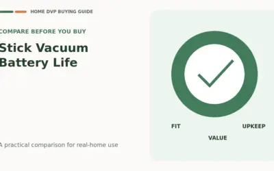 Stick Vacuum Battery Life 2026