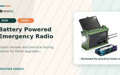 Battery Powered Emergency Radio 2026: Expert Reviews & Buying Guide