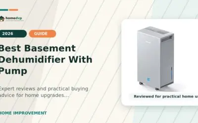 Best Basement Dehumidifier With Pump 2026: Expert Reviews & Buying Guide