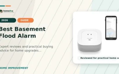Best Basement Flood Alarm (2026): Which Model Is Right for Your Home?