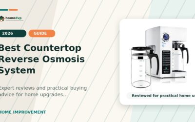Best Countertop Reverse Osmosis System 2026: Expert Reviews & Buying Guide