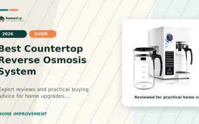 Best Countertop Reverse Osmosis System: Top-Rated Choices That Last