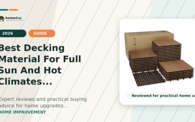 Best Decking Material For Full Sun And Hot Climates 2026: Expert Reviews & Buying Guide