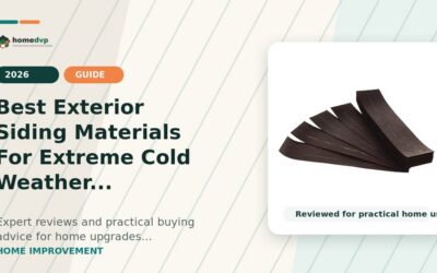 Best Exterior Siding Materials For Extreme Cold Weather 2026: Expert Reviews & Buying Guide