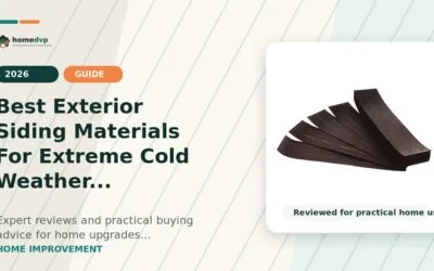 Best Exterior Siding Materials for Extreme Cold Weather (2026): Buying Guide