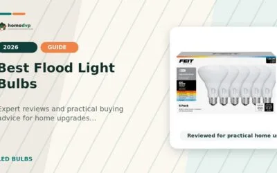 Best Flood Light Bulbs 2026: Expert Reviews & Buying Guide