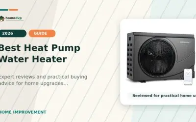 Best Heat Pump Water Heater (2026): Tank vs Tankless, Capacity & Recovery