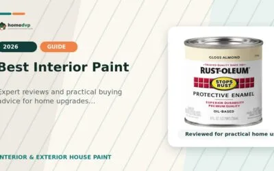 Best Interior Paint (2026): Coverage, Durability & Finish Quality