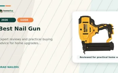 Best Nail Gun (2026): Buying Guide