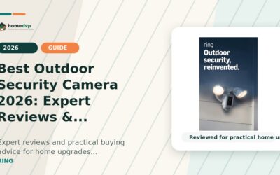 Best Outdoor Security Camera 2026: Expert Reviews & Buying Guide