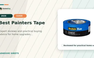 Best Painter’s Tape (2026): Coverage, Durability & Finish Quality