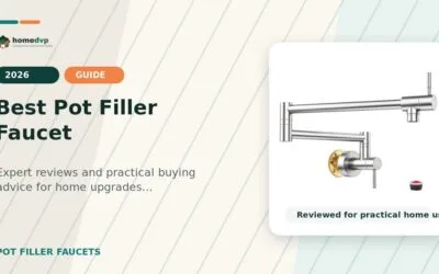 Best Pot Filler Faucet 2026: Reviews & Buying Guide