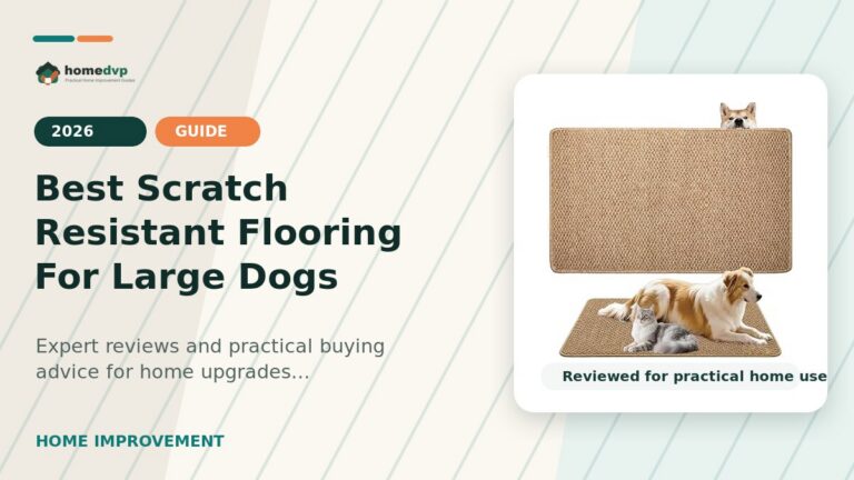 Best Scratch Resistant Flooring For Large Dogs designed thumbnail featuring YOFANG 36"x24" Sisal Cat Scratcher Pad,Dog Chew Resistant Crate Kennel...