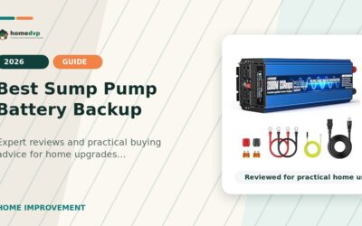 Best Sump Pump Battery Backup 2026: Expert Reviews & Buying Guide