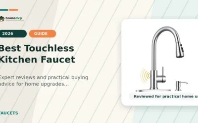 Touchless Kitchen Faucet: Flow, Finish & Install Difficulty
