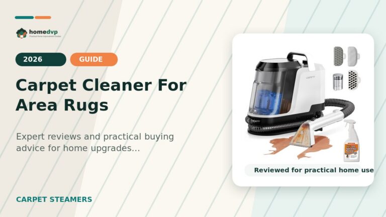 Carpet Cleaner For Area Rugs designed thumbnail featuring UWANT Portable Upholstery Cleaner Review: 18Kpa Spot Cleaning for Pets and Homes