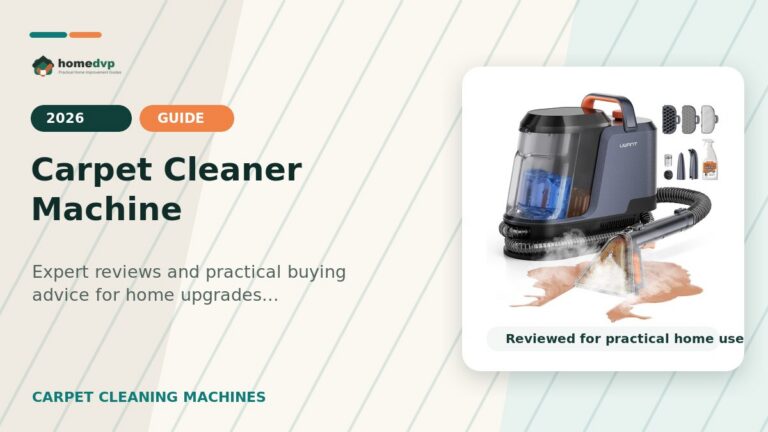 Carpet Cleaner Machine designed thumbnail featuring UWANT Y100 Carpet Cleaner Review: Steam Hot Cold Modes for Pet Stains