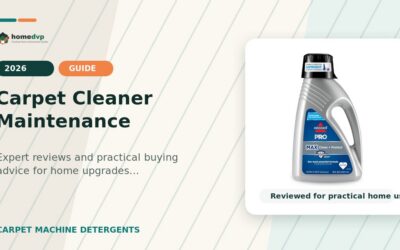 Carpet Cleaner Maintenance