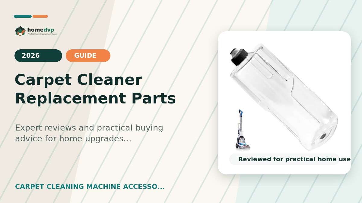 Carpet Cleaner Replacement Parts designed thumbnail featuring WelcometoCG 440012802 Clean Water Tank Review: Easy Replacement for Hoover Powerdash Pet