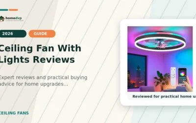 Ceiling Fan With Lights Reviews 2026: Expert Reviews & Buying Guide