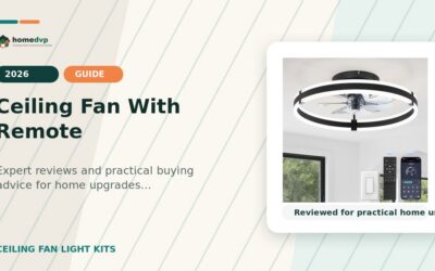 Ceiling Fan With Remote 2026: Expert Reviews & Buying Guide
