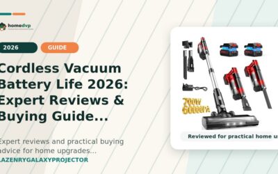 Cordless Vacuum Battery Life 2026: Expert Reviews & Buying Guide