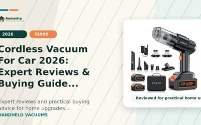 Cordless Vacuum For Car 2026
