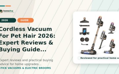 Cordless Vacuum For Pet Hair 2026: Expert Reviews & Buying Guide