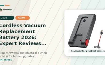 Cordless Vacuum Replacement Batteries: Compatibility Guide