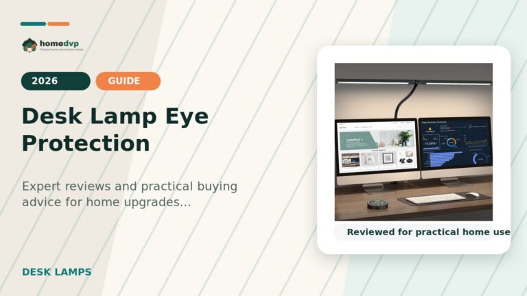 Desk Lamp Eye Protection designed thumbnail featuring LedDeskLamp-Pzloz LED Desk Lamp Review: Adjustable Clamp Lighting with 25 Modes