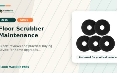 Floor Scrubber Maintenance 2026: Expert Reviews & Buying Guide