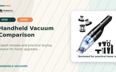Handheld Vacuum Comparison 2026: Expert Reviews & Buying Guide