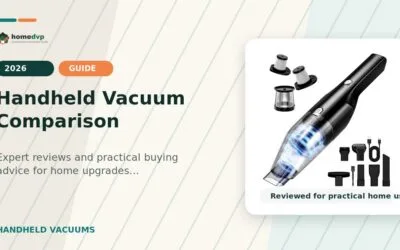 Handheld Vacuum Comparison: Features That Matter