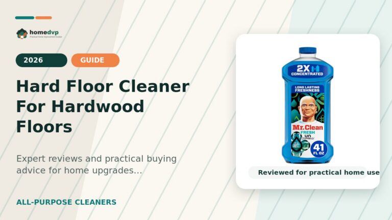 Hard Floor Cleaner For Hardwood Floors designed thumbnail featuring Mr. Clean 2X Concentrated Multi Surface Cleaner Review: Fresh Scent for...