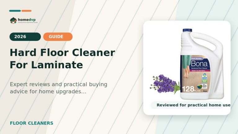 Hard Floor Cleaner For Laminate designed thumbnail featuring Bona Hardwood Floor Cleaner Refill Review: Residue-Free Lavender Thyme Care for Wood...
