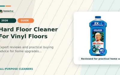 Hard Floor Cleaner For Vinyl Floors 2026: Expert Reviews & Buying Guide