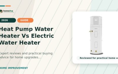 Heat Pump Water Heater Vs Electric Water Heater 2026: Expert Reviews & Buying Guide