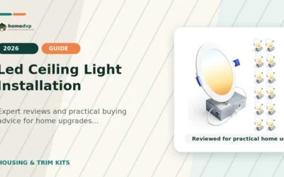 LED Ceiling Light Installation 2026: Expert Reviews & Buying Guide