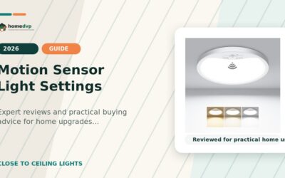 Motion Sensor Light Settings 2026: Expert Reviews & Buying Guide