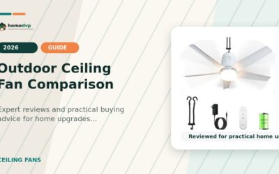 Outdoor Ceiling Fan Comparison 2026: Expert Reviews & Buying Guide
