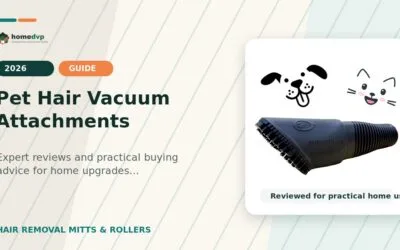 Pet Hair Vacuum Attachments 2026