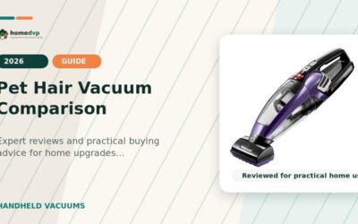Pet Hair Vacuum Comparison 2026: Expert Reviews & Buying Guide