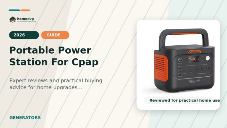 Portable Power Station For Cpap designed thumbnail featuring Jackery Explorer 1000 v2 Portable Power Station Review: Compact Fast-Charge Solar...