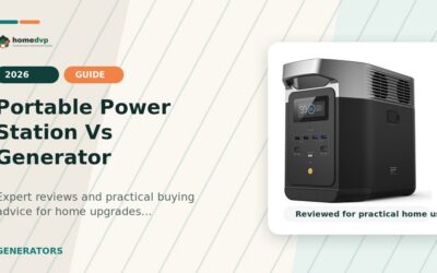 Portable Power Station Vs Generator 2026: Expert Reviews & Buying Guide