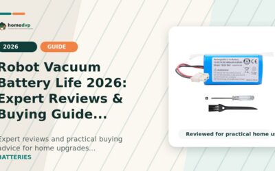 Robot Vacuum Battery Life 2026: Expert Reviews & Buying Guide