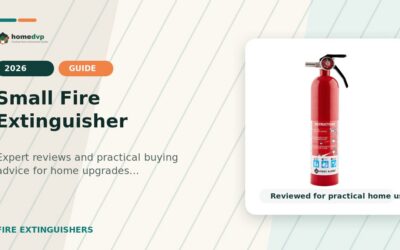 Small Fire Extinguisher 2026: Expert Reviews & Buying Guide