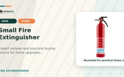 Small Fire Extinguisher 2026: Expert Reviews & Buying Guide
