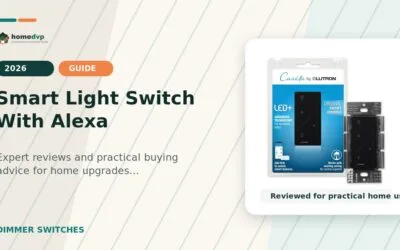 Smart Light Switch With Alexa 2026