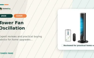 Tower Fan Oscillation 2026: Expert Reviews & Buying Guide
