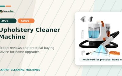 Upholstery Cleaner Machine 2026: Expert Reviews & Buying Guide